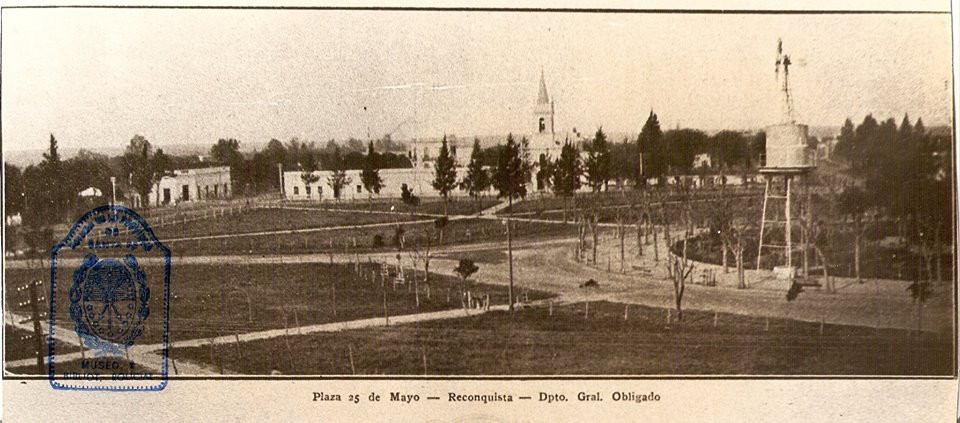 Imágen de la Plaza 25 de Mayo.